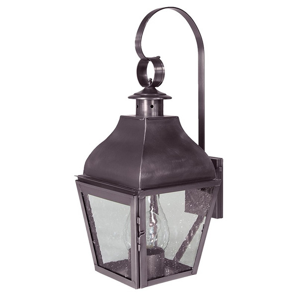 Northeast Lantern - 7637-DB-CIM-SMG - One Light Wall Mount - Stanfield - Dark Brass
