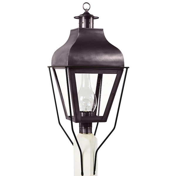 Northeast Lantern - 7653-DB-CIM-CSG - One Light Post Mount - Stanfield - Dark Brass