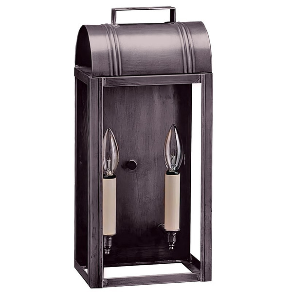 Northeast Lantern - 8031-DB-LT2-CLR - Two Light Wall Mount - Livery - Dark Brass
