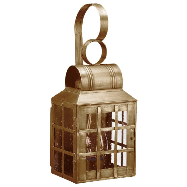 Northeast Lantern - 8131-AB-CIM-SMG - One Light Wall Mount - Lynn - Antique Brass