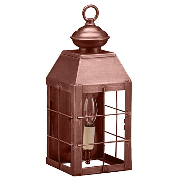 Northeast Lantern - 8311-AC-LT1-CLR - One Light Wall Mount - Woodcliffe - Antique Copper