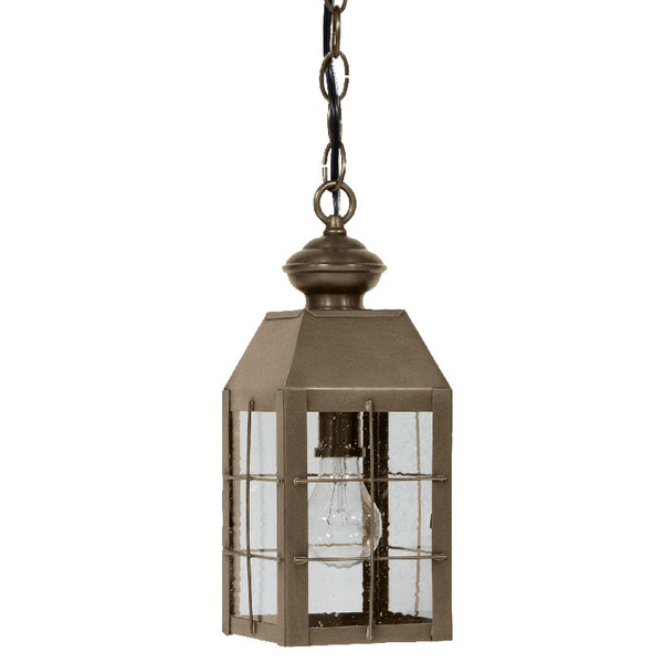 Northeast Lantern - 8312-DAB-MED-SMG - One Light Hanging Lantern - Woodcliffe - Dark Antique Brass