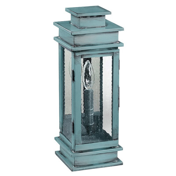 Northeast Lantern - 8911-VG-LT1-SMG-PM - One Light Wall Mount - Empire - Verdi Gris