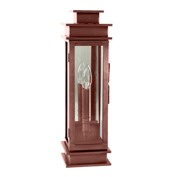 Northeast Lantern - 8931-AC-LT1-CLR-PM - One Light Wall Mount - Empire - Antique Copper