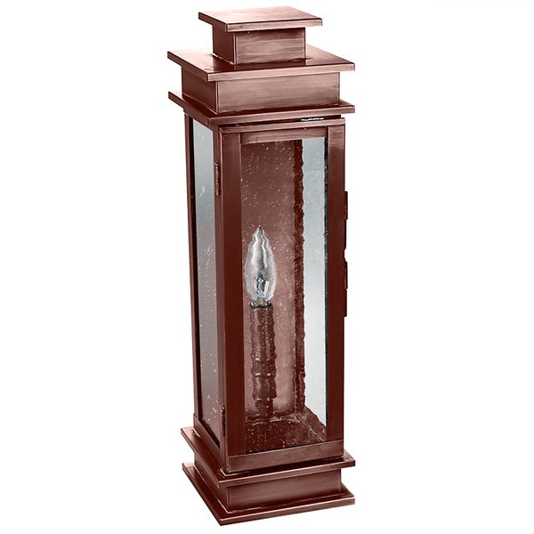 Northeast Lantern - 8931-AC-LT1-SMG - One Light Wall Mount - Empire - Antique Copper