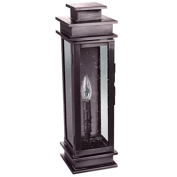 Northeast Lantern - 8931-DB-LT1-CSG - One Light Wall Mount - Empire - Dark Brass