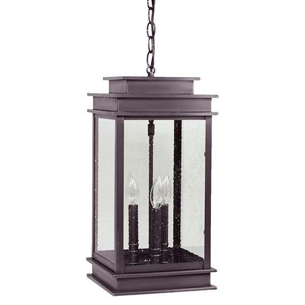 Northeast Lantern - 8932-DB-LT3-SMG - Three Light Hanging Lantern - Empire - Dark Brass