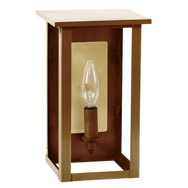 Northeast Lantern - 8961R-AB-LT1-CLR-BR63 - One Light Wall Lantern - Ashford - Antique Brass
