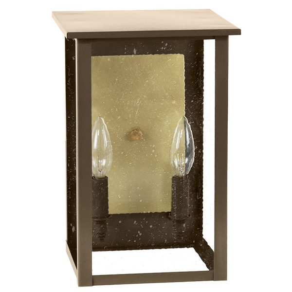 Northeast Lantern - 8971R-DAB-LT2-SMG-BR85 - Two Light Wall Lantern - Ashford - Dark Antique Brass