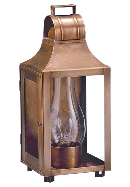 Northeast Lantern - 9031-AB-CIM-CLR - One Light Wall Mount - Livery - Antique Brass