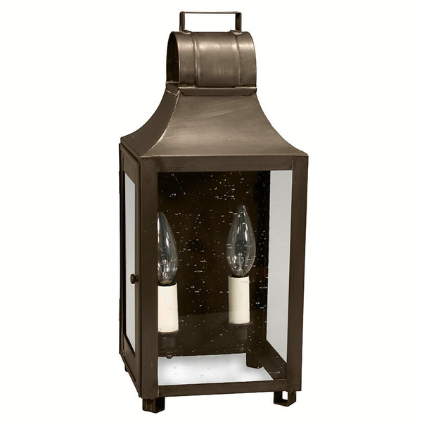 Northeast Lantern - 9031-DAB-LT2-CSG - Two Light Wall Mount - Livery - Dark Antique Brass