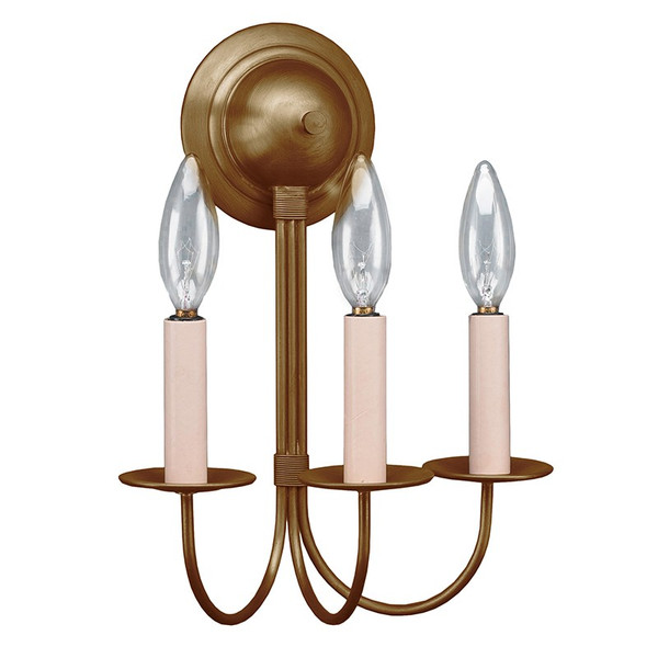 Northeast Lantern - 903W-AB-LT3 - Three Light Wall Sconce - Sconce - Antique Brass
