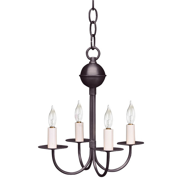 Northeast Lantern - 904-DB-LT4 - Four Light Hanging Lantern - Chandelier - Dark Brass