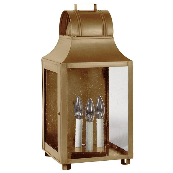 Northeast Lantern - 9051-AB-LT3-SMG - Three Light Wall Mount - Livery - Antique Brass