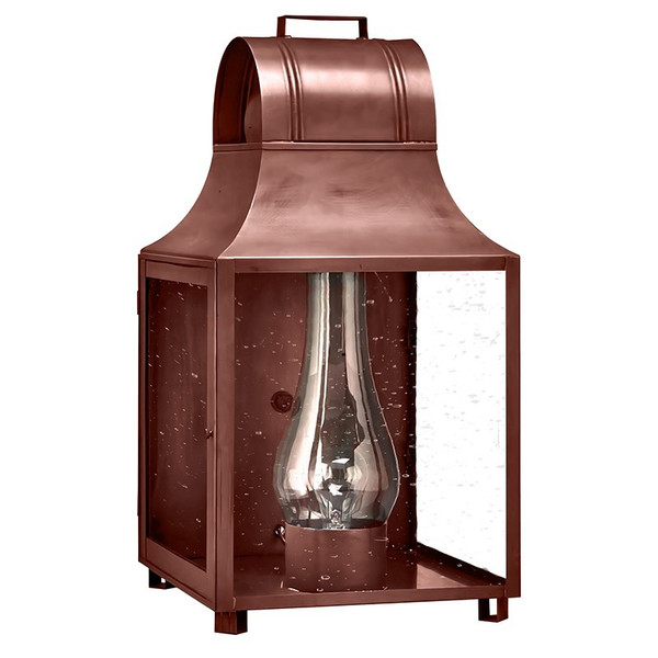 Northeast Lantern - 9061-AC-CIM-CSG - One Light Wall Mount - Livery - Antique Copper