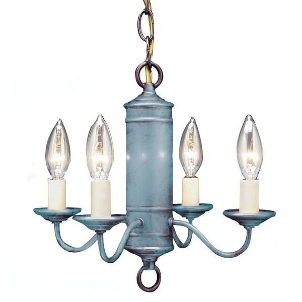 Northeast Lantern - 911S-VG-LT4 - Four Light Hanging Lantern - Chandelier - Verdi Gris