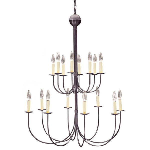 Northeast Lantern - 916-DB-LT16 - 16 Light Hanging Lantern - Chandelier - Dark Brass