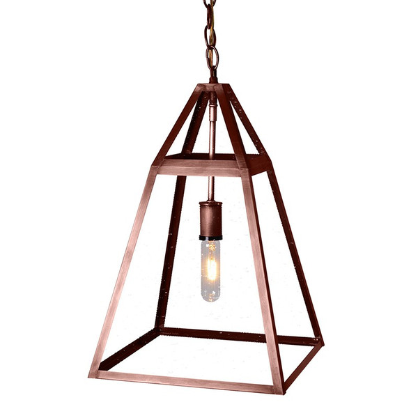 Northeast Lantern - 9722-AC-MED-CSG - One Light Hanging Lantern - Foyer - Antique Copper