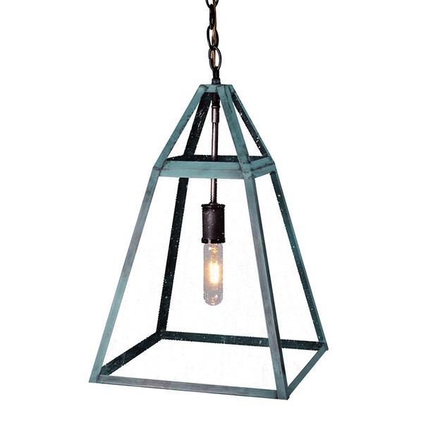 Northeast Lantern - 9722-VG-MED-SMG - One Light Hanging Lantern - Foyer - Verdi Gris