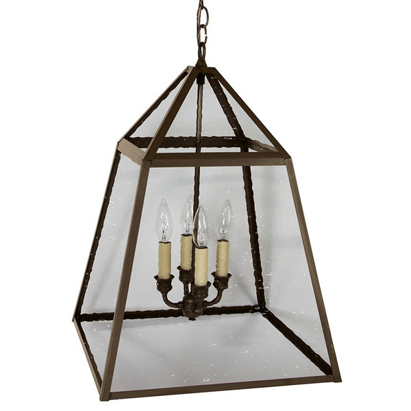 Northeast Lantern - 9732-DAB-LT4-CSG - Four Light Hanging Lantern - Foyer - Dark Antique Brass