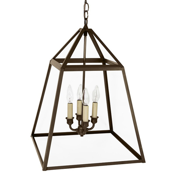 Northeast Lantern - 9732-DAB-LT4-NG - Four Light Hanging Lantern - Foyer - Dark Antique Brass