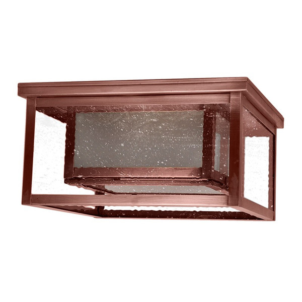Northeast Lantern - SC1212-AC-MED2-FST-SMG - Two Light Flush Mount - Flush - Antique Copper