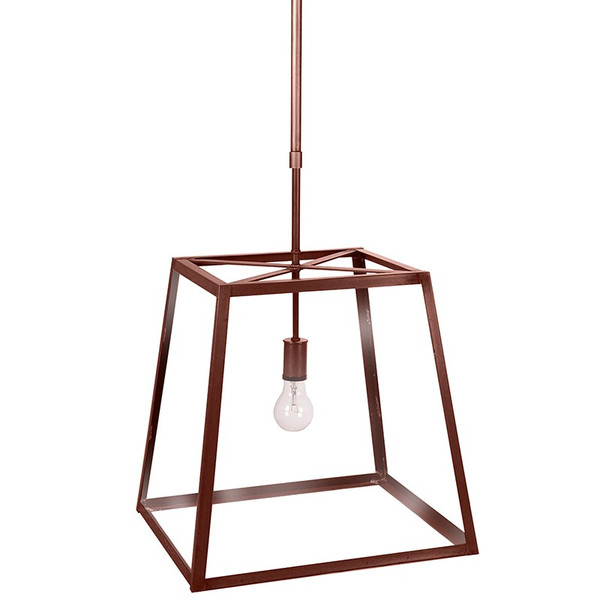 Northeast Lantern - ST1216-AC-MED-CLR - One Light Hanging Lantern - Foyer - Antique Copper