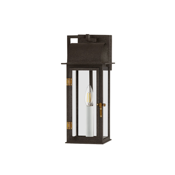 Troy Lighting - B2215-FRN/PBR - One Light Outdoor Wall Sconce - Bohen - French Iron