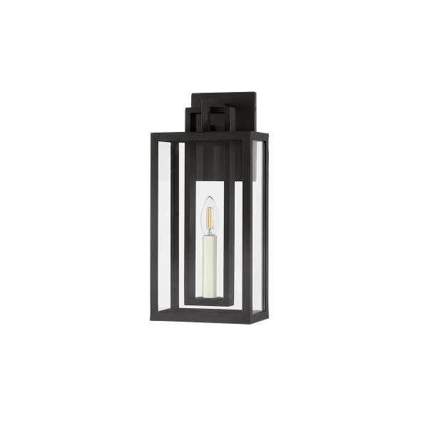 Troy Lighting - B3616-TBK - One Light Outdoor Wall Sconce - Amire - Texture Black