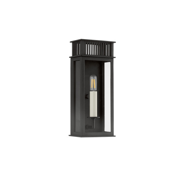 Troy Lighting - B6013-TBK - One Light Outdoor Wall Sconce - Gridley - Texture Black