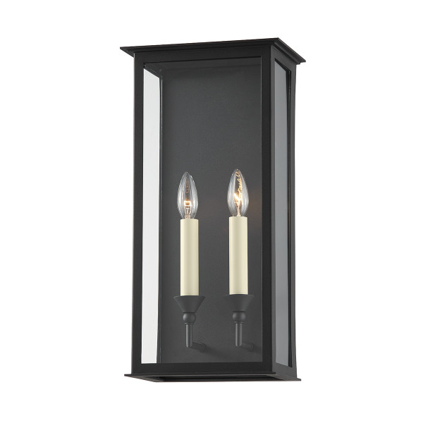 Troy Lighting - B6992-TBK - Two Light Outdoor Wall Sconce - Chauncey - Texture Black