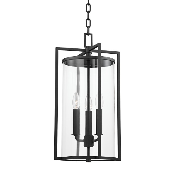 Troy Lighting - F1146-TBK - Three Light Outdoor Lantern - Percy - Texture Black