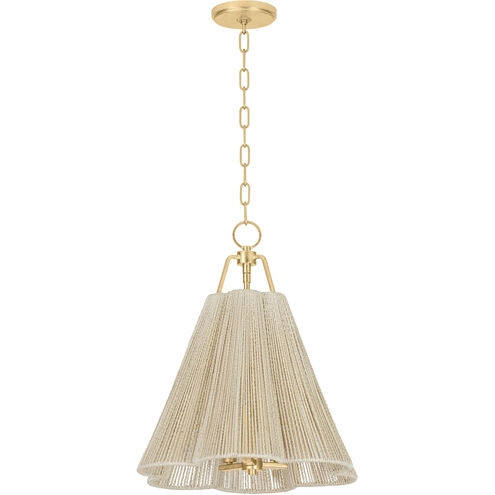 Troy Lighting - F3418-VGL - Three Light Pendant - Sonoma - Vintage Gold Leaf