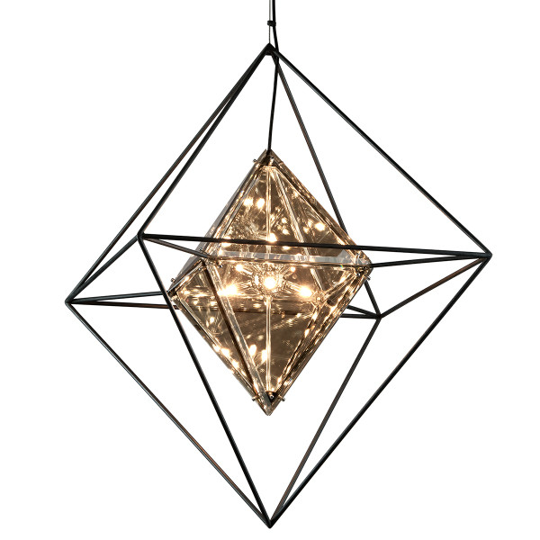 Troy Lighting - F5327-TRN - Eight Light Chandelier - Epic - Forged Iron