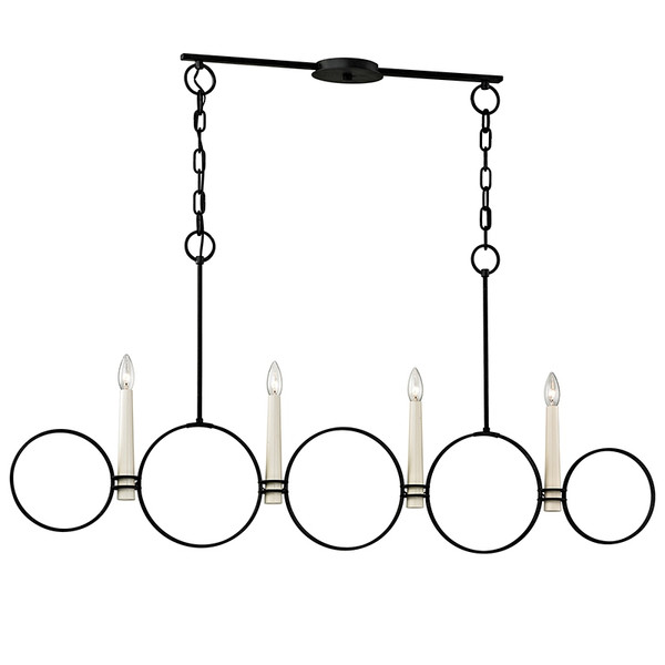 Troy Lighting - F5954 - Four Light Chandelier - Juliette - Country Iron