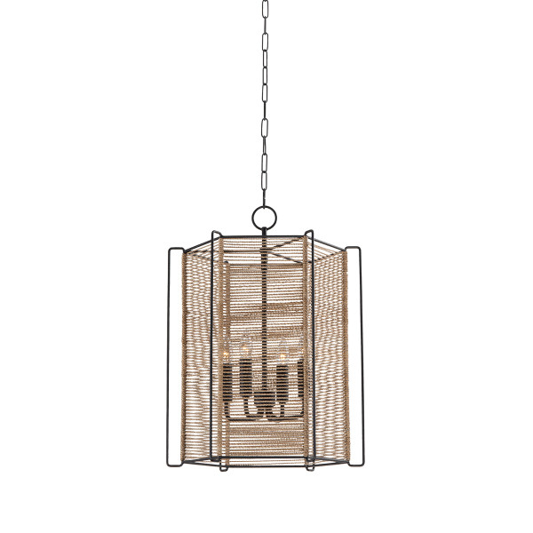 Troy Lighting - F9818-TBK - Four Light Lantern - Ramon - Textured Black