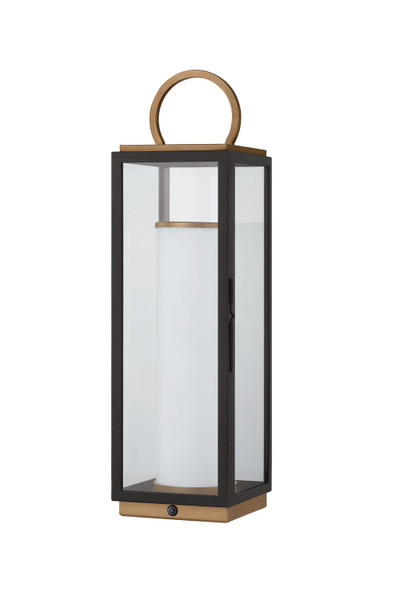 Troy Lighting - RTL6723-PBR/TBK - LED Table Lamp - Gareth - Patina Brass