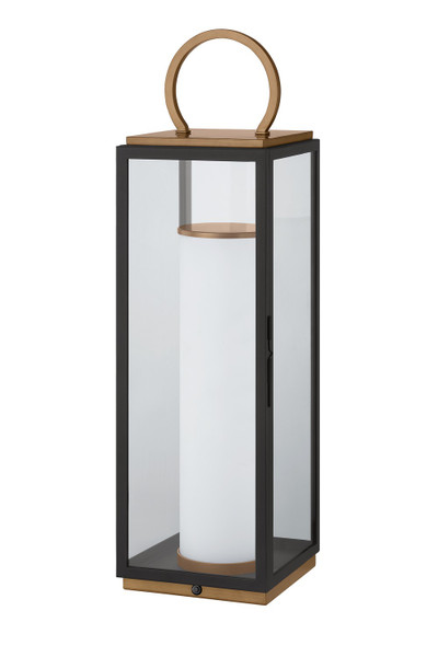 Troy Lighting - RTL6729-PBR/TBK - LED Table Lamp - Gareth - Patina Brass