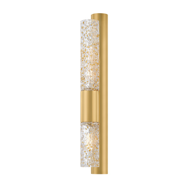 Corbett Lighting - 549-02-VB - Two Light Wall Sconce - Ivalo - Vintage Brass