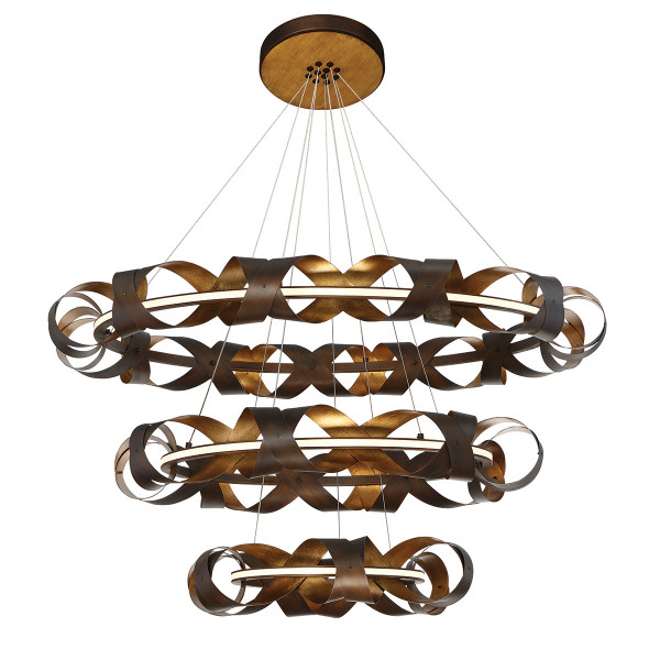 Eurofase - 30082-014 - LED Chandelier - Banderia - Bronze-Gold Mix