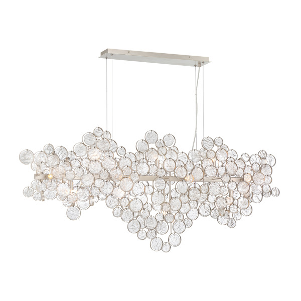 Eurofase - 34032-015 - 15 Light Linear Chandelier - Trento - Chrome