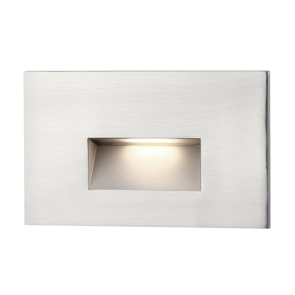 Eurofase - 36046-010 - FERONASTEP LTHRZREC TRMNIC - FERONA - Brushed Nickel