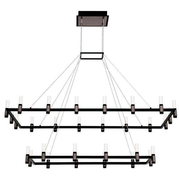 Eurofase - 37049-010 - LED Chandelier - Altamont - Satin Nickel-Black Mix