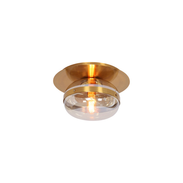 Eurofase - 37086-015 - One Light Flush Mount - Nottingham - Antique Brass