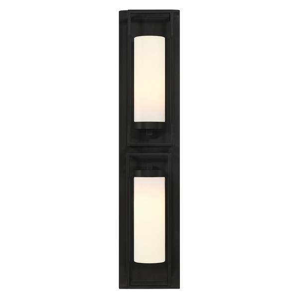 Eurofase - 42732-013 - Two Light Wall Sconce - Ren - Powder Coat Black