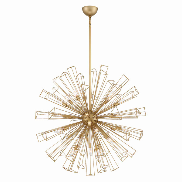 Eurofase - 43864-024 - 29 Light Chandelier - Dendelio - Matte Gold
