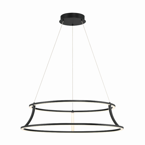 Eurofase - 43886-012 - CADOUX-CHD-30IN-BK-WH - CADOUX - Black