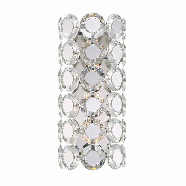 Eurofase - 44283-018 - PERRENE-WSC-2LT-19IN-CHR-CL - PERRENE - Chrome
