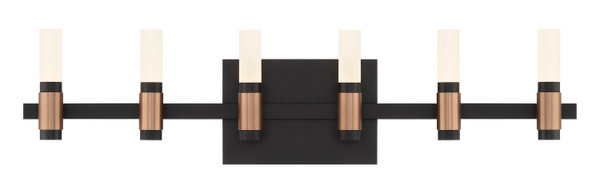 Eurofase - 45237-010 - LED Vanity - Albany - Brass-Black Mix