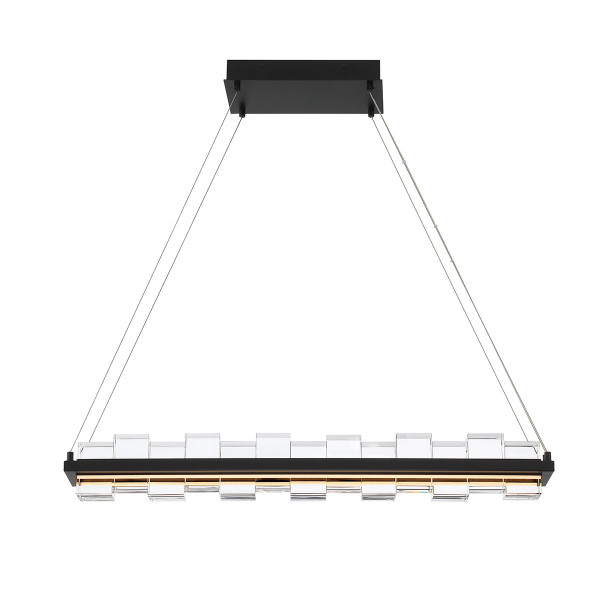 Eurofase - 45717-017 - LED Linear Chandelier - Bruco - Matte Black